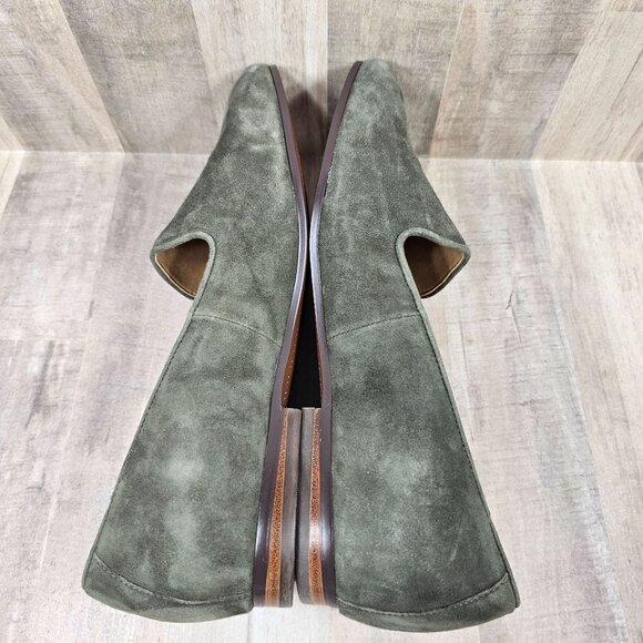 Vionic Womans Size 7 Green Suede Shoes Willa - Picture 8 of 10